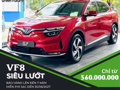 XE SIÊU LƯỚT VINFAST VF8 – XE ĐẸP NHƯ MỚI