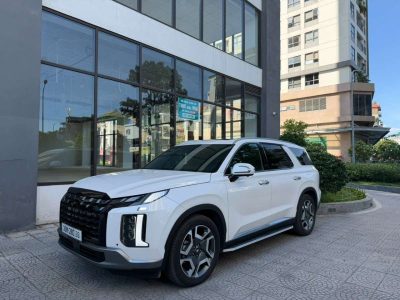 Bán Hyundai Palisade Prestige 7 Chỗ –Màu Trắng – Xe Đẹp Như Mới